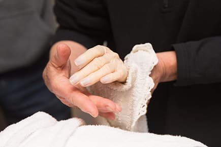 Family-led home funeral support